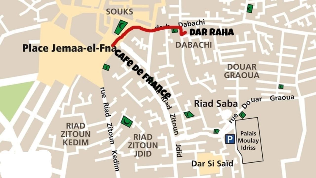 Hotel Dar Raha Marrakesh Exterior foto